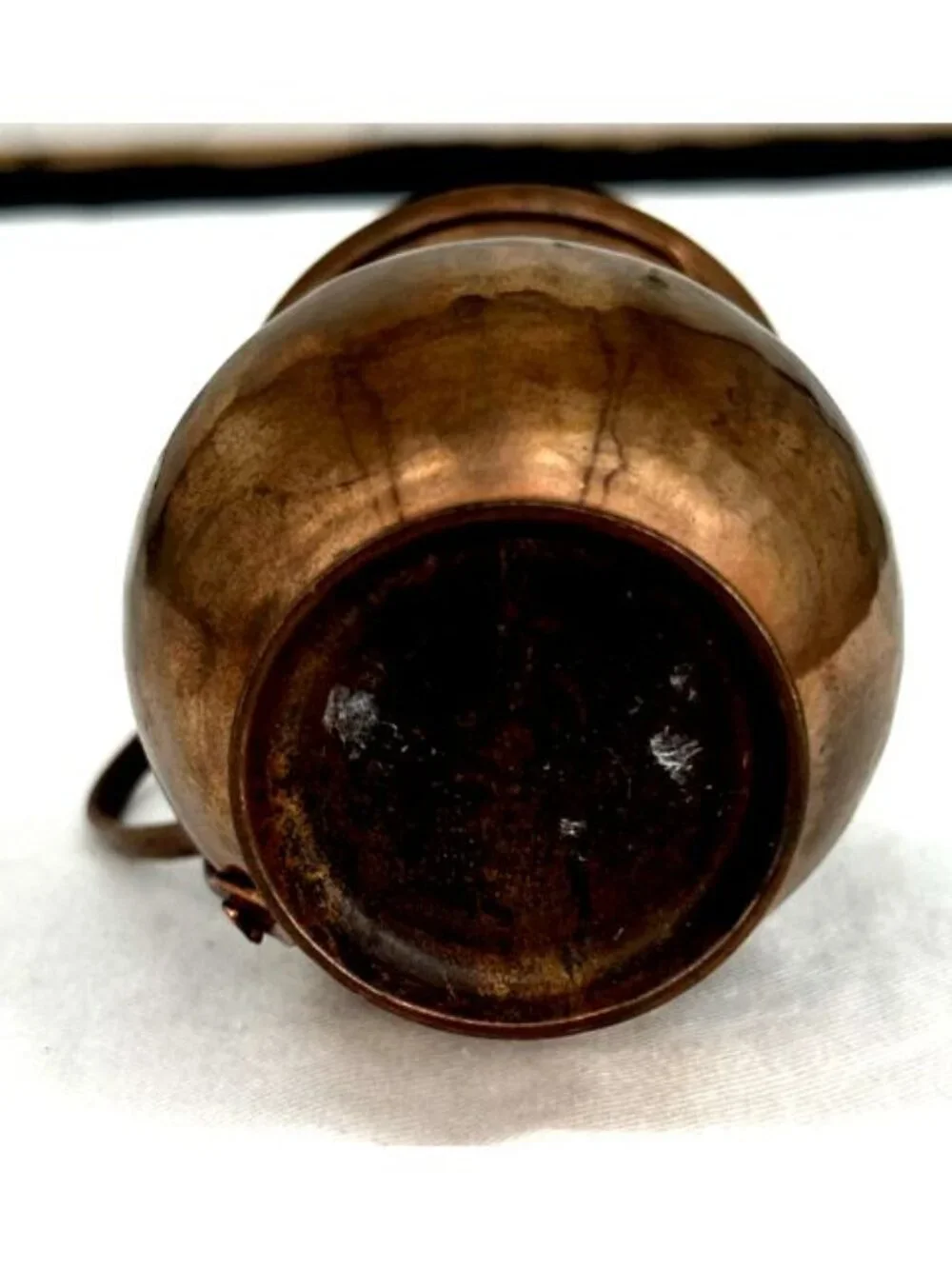 Copper Pitchers Hand Hammered Mini 3-3.5